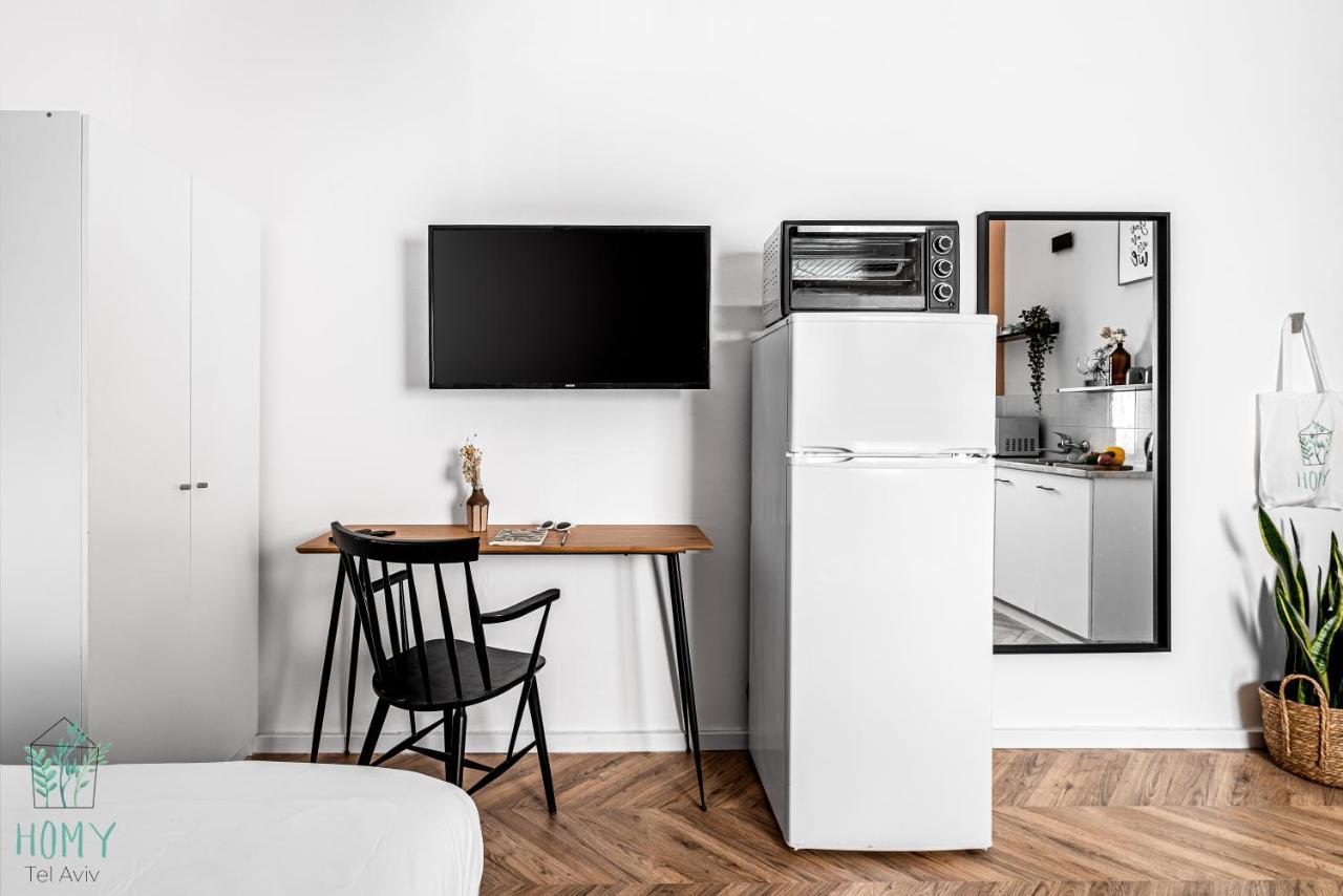 Stylish Studio Apartments On Dizengoff By Homy Tel Aviv Exterior foto